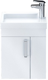 Iddis Тумба под раковину Torr 40 R подвесная белая – фотография-2